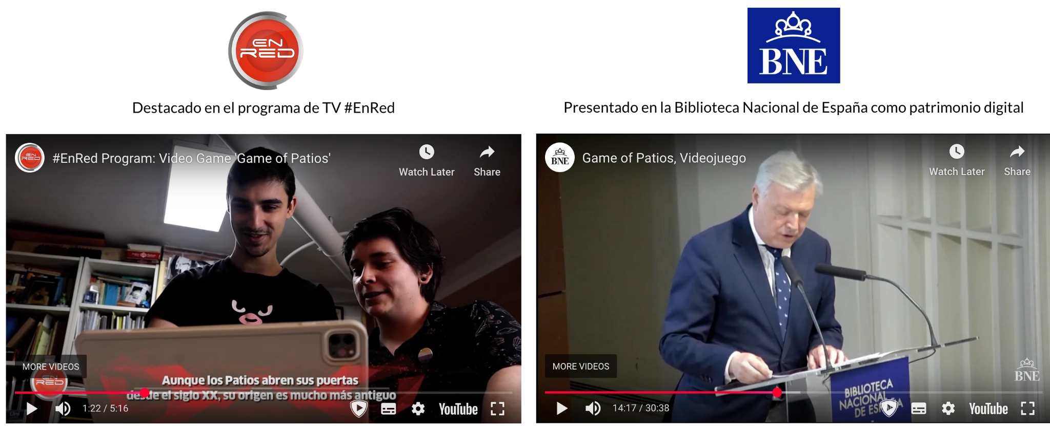 Game of Patios Publicity